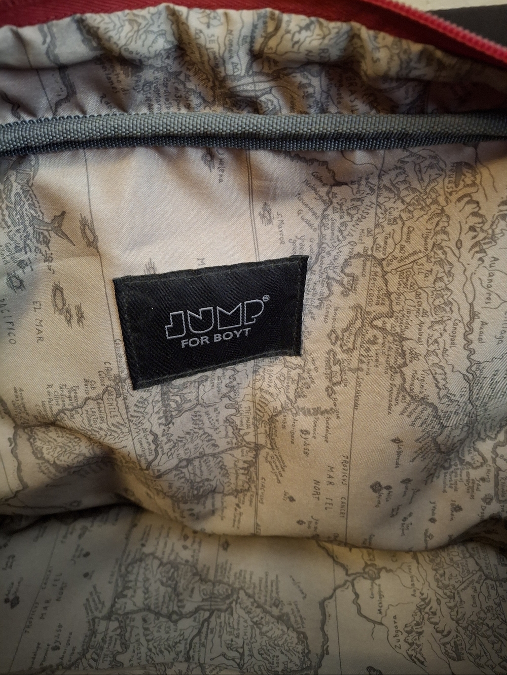 Jump For Boyt Red Travel Bag